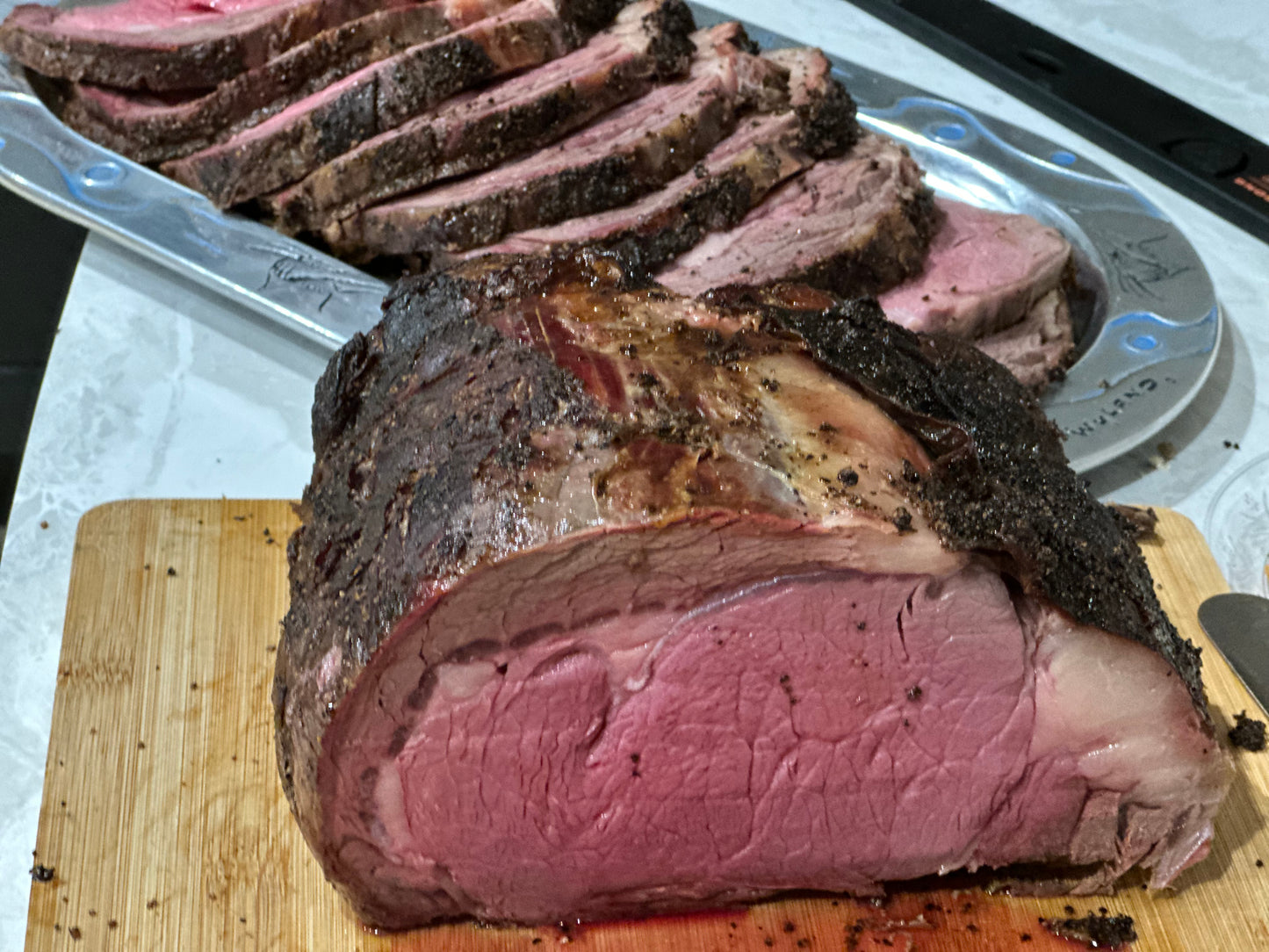 Holiday Smoked Angus Rib Roast