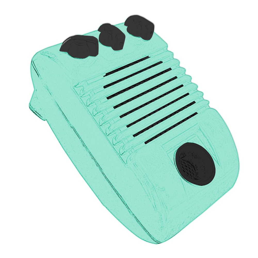 Drive In Amplifier for Guitar (SEAFOAM)