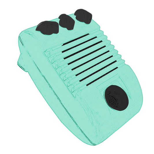 Drive In Amplifier for Guitar (SEAFOAM)