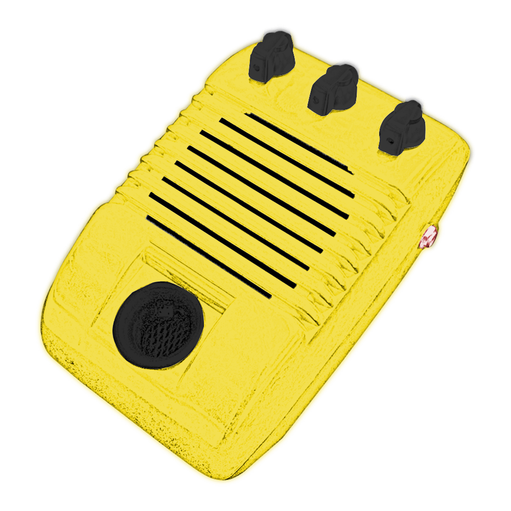 Drive In Amplifier for Guitar (SUNFLOWER YELLOW)