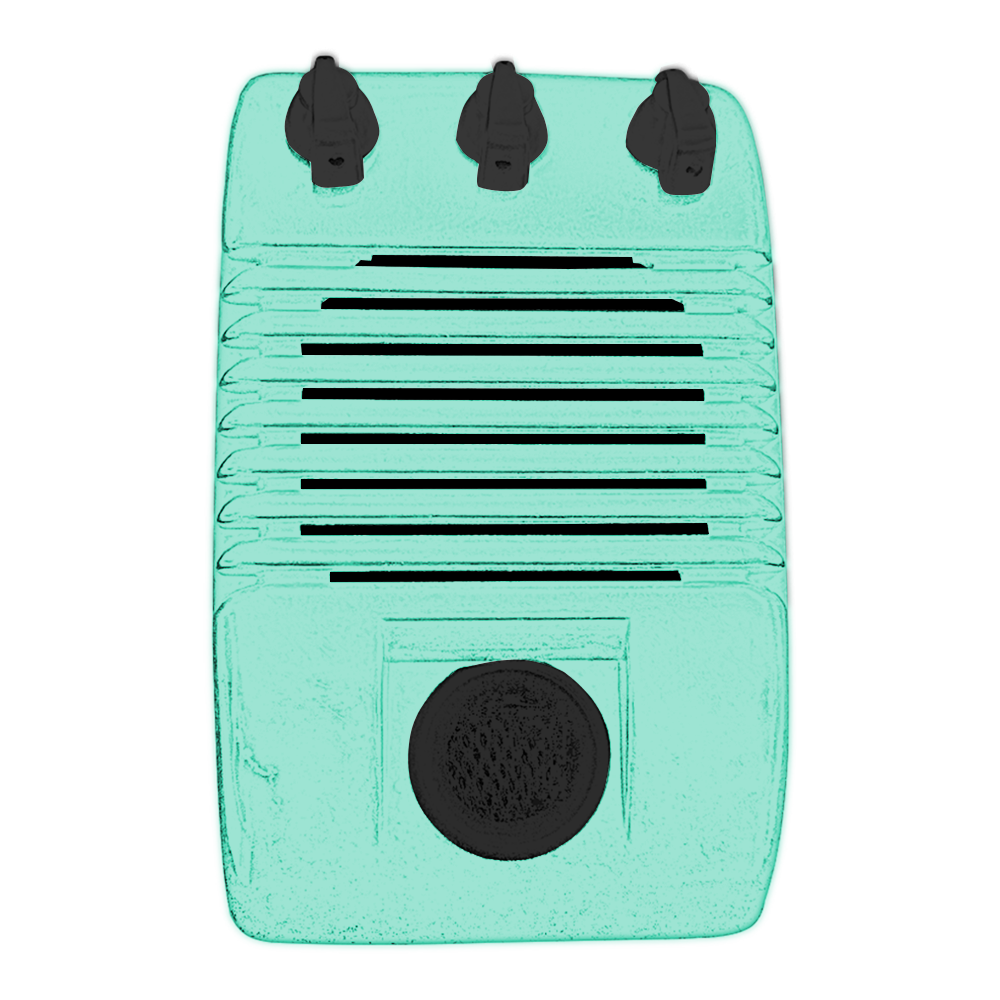 Drive In Amplifier for Guitar (SEAFOAM)