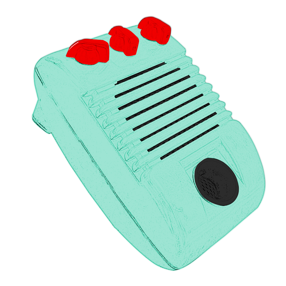 Drive In Amplifier for Guitar (SEAFOAM)