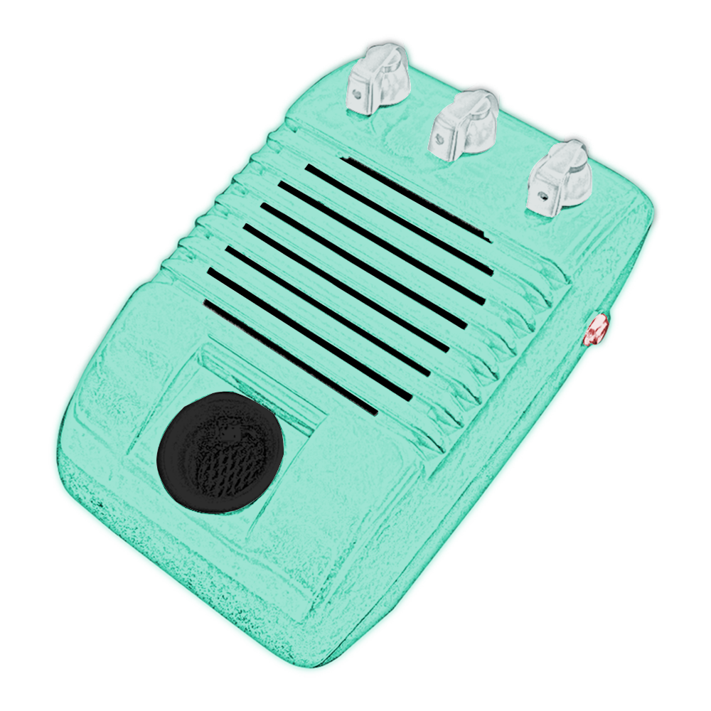 Drive In Amplifier for Guitar (SEAFOAM)