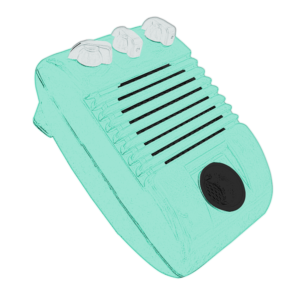 Drive In Amplifier for Guitar (SEAFOAM)