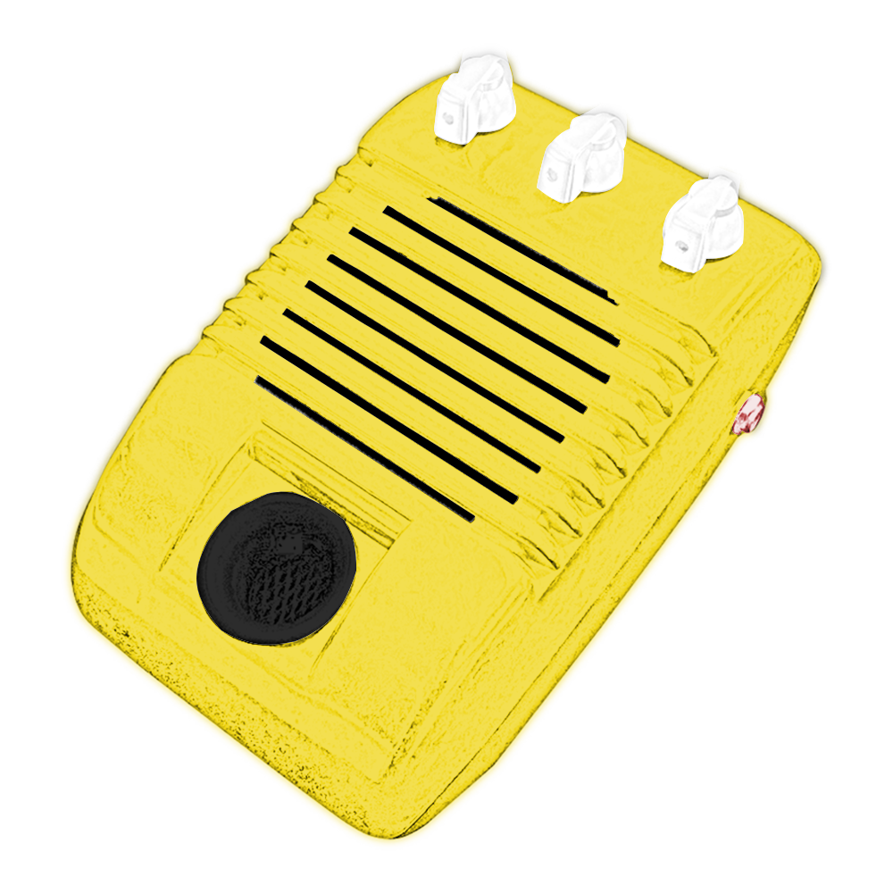 Drive In Amplifier for Guitar (SUNFLOWER YELLOW)