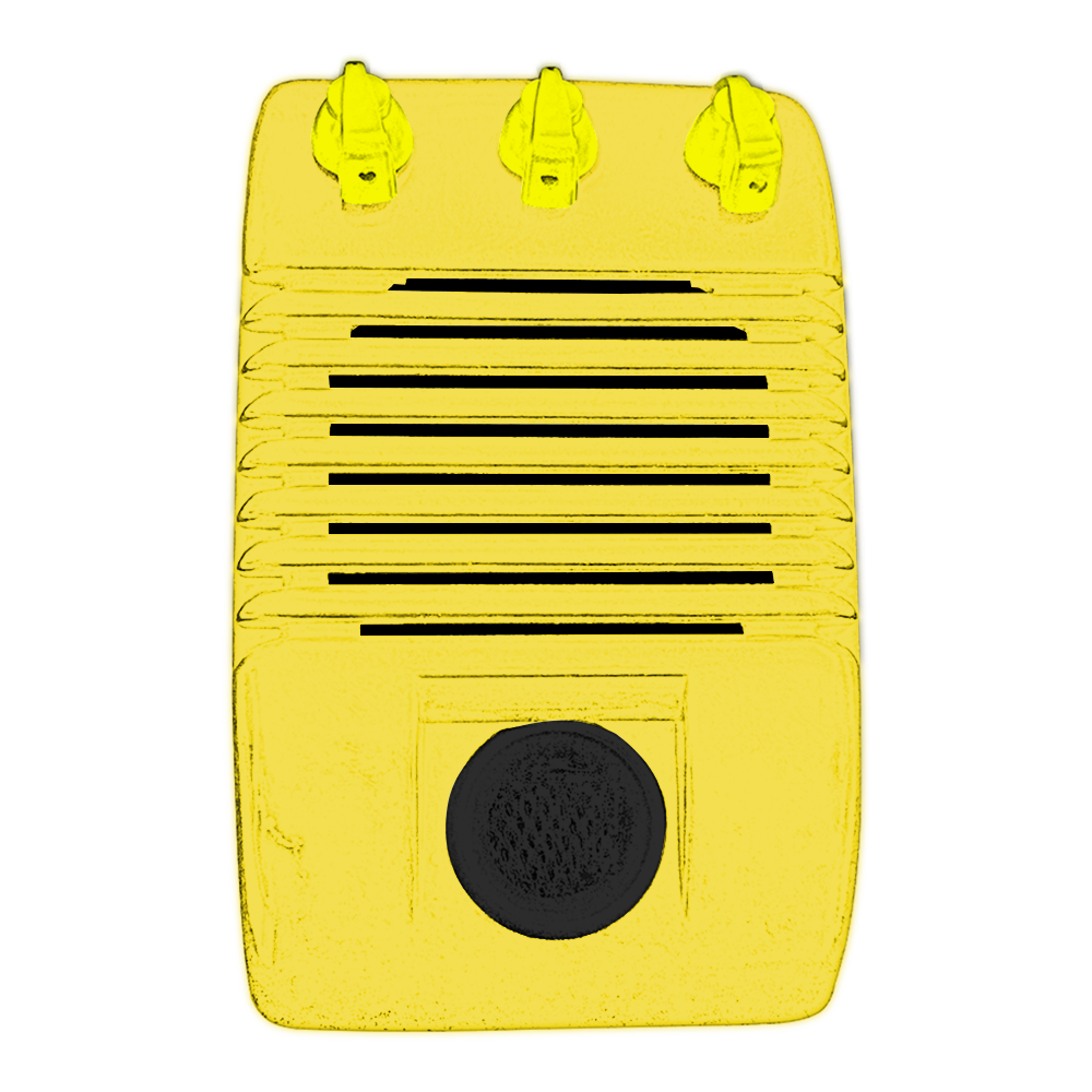 Drive In Amplifier for Guitar (SUNFLOWER YELLOW)